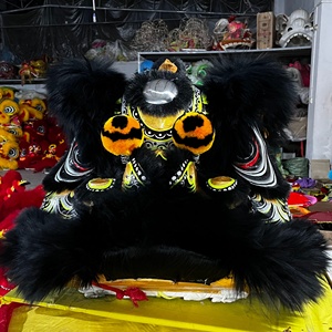 Funtoys MOQ 1 PCS Promocional China Lion Dance Año Nuevo chino Southern Two People Performance Lion Dance Costume for Show - Product Image 1