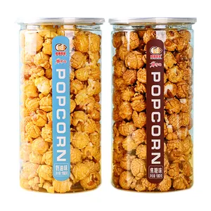 Global hot snacks, butter rainbow multi-flavor popcorn