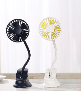 2024 Venta al por mayor caliente portátil USB <span class=keywords><strong>aire</strong></span> <span class=keywords><strong>acondicionado</strong></span> 1200mAh Clip <span class=keywords><strong>Universal</strong></span> para cochecito y coche Mini ventiladores para verano-Ventiladores de escritorio USB - Product Image 5