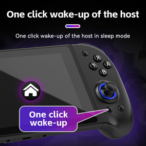 Nouvelle manette de jeu avec fonction de vibration <span class=keywords><strong>et</strong></span> détection de mouvement, joysticks à effet Hall, manettes de jeu gauche <span class=keywords><strong>et</strong></span> droite pour Joy-Con - Product Image 3
