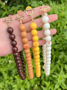 Collier fantaisie bohème perlé coloré bonbon à boucles OT pour femme – Prix de gros - Product Image 2