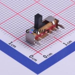 SK13D07L5B Slide Switch Through hole Component (THT) Switch Single Pole Three Throw Rectangle Pin Header PC Pin 12.8mm - Product Image 1