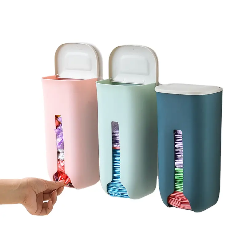 Küche Badezimmer Mülls ack Lager regal 8 Farben Wand-Plastiktüte Aufbewahrung sbox