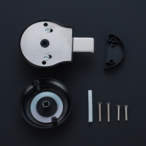 Cerradura de Puerta para Baño Público, Indicador de Ocupación de Acero Inoxidable, Herraje de Cierre - Product Image 3