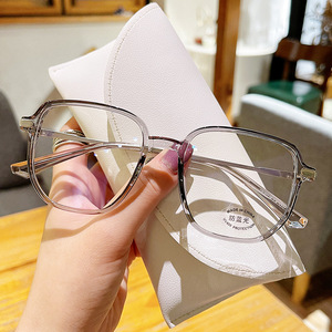 2025 thời trang chống ánh sáng màu xanh Chặn kính khung phiên bản xu hướng TR90 kính quang học vuông kính mắt khung bán buôn - Product Image 5