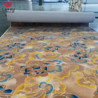 Tapis de luxe en velours coupé, réversible, anti-salissure, antidérapant, lavable, antistatique, écologique, géométrique, moderne, pour chambre et hôtel, vente en gros