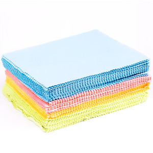 Chiffon de nettoyage en microfibre 130x130 rectangulaire, sans peluches, pour écrans et lunettes, utilisation dans la salle de bain, modèle été 2021 - Product Image 5