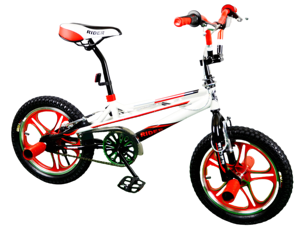 Vélo <span class=keywords><strong>BMX</strong></span> de style sportif et tendance pour enfants, équipé de roues à axe traversant, avec cadre en acier et pneus larges et épais pour les cascades urbaines - Product Image 1