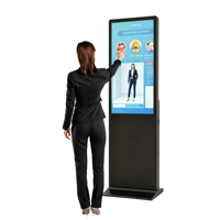 Pantalla Táctil Vertical Digital Interactiva Independiente para Tiendas de Moda, Tótem Publicitario con Sistema Android