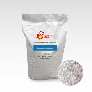 Conservateur alimentaire en gros, sorbate de potassium en poudre, granulés, additif alimentaire de qualité alimentaire, 25 kg - Product Image 1