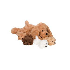 Animaux en peluche mère et bébés personnalisés jouets en peluche mère et enfant jouets en peluche maman créative avec bébés animal en peluche jouet - Product Image 1