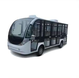Autobús Turístico Eléctrico Solar/Batería y Vehículo de 14 Asientos, Minibús Cerrado para Hospital/Zoológico/<span class=keywords><strong>Tour</strong></span> Nocturno - Product Image 1