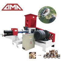 Machine de granulation d'aliments pour poissons et chiens de compagnie LIMA, prix d'usine, 180~200 kg/h, extrudeuse d'aliments pour poissons flottants, machine d'expansion, Ghana