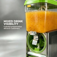 Distributeur de boissons froides en acier inoxydable pour cuisine et restaurant