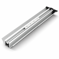 Rail de montage solaire en aluminium anodisé imperméable Al6005-T5 pour systèmes photovoltaïques de toiture et de carport