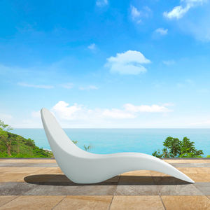 <span class=keywords><strong>Sdraio</strong></span> da Piscina in Plastica con Forma Curva, Lettino Prendisole per Spiaggia e Piscina - Product Image 3