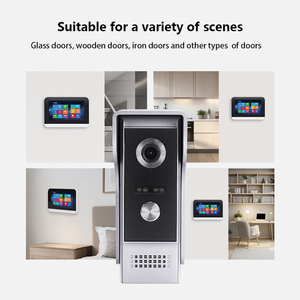 <span class=keywords><strong>Videoportero</strong></span> con Cable, Sistema Tuya, <span class=keywords><strong>Kit</strong></span> de Seguridad Inteligente para el Hogar con Cámara AHD, Comunicación Bidireccional - Product Image 6