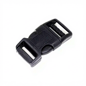 Umweltfreundliche Plastik-Verstellschnalle Mattschwarzer Gürtel Schnellverschluss Taktischer Gepäckgurt Hundehalsband - Product Image 6