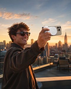 Magnetic Mobile Phone Photography Grip with 10M <strong>Remote</strong> and Horizontal Vertical <strong>Stand</strong> - Product Image 3