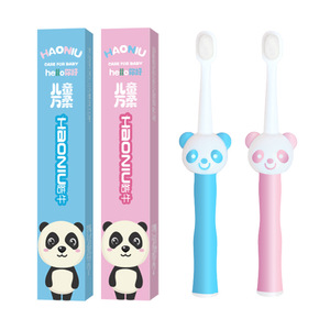 Haoniu Brosse à dents pour enfants à poils souples de 1 à 12 ans, manuelle, pour le soin des dents de lait - Product Image 5