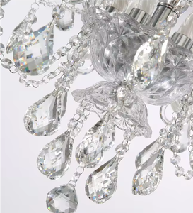 Candelabros de cristal de lujo Lámparas colgantes de cristal modernas Iluminación de techo de sala de estar Luces de araña colgantes - Product Image 6