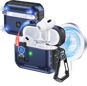 Fundas <span class=keywords><strong>de</strong></span> TPU a Presión para Auriculares Bluetooth <span class=keywords><strong>AirPods</strong></span> <span class=keywords><strong>Pro</strong></span> 3 <span class=keywords><strong>de</strong></span> <span class=keywords><strong>Segunda</strong></span> <span class=keywords><strong>Generación</strong></span>, Compatibles con <span class=keywords><strong>AirPods</strong></span> 4 - Product Image 2