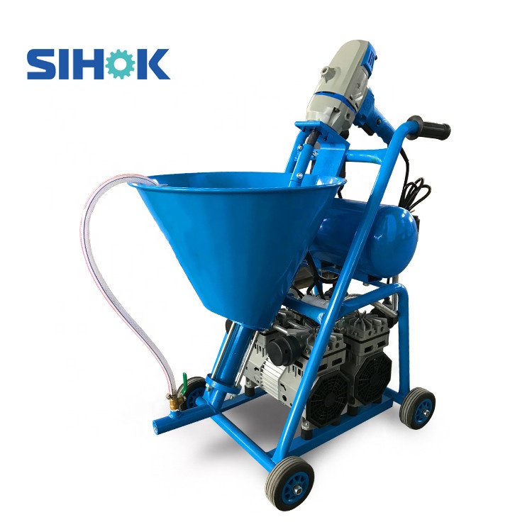 Многофункциональная штукатурная машина высокого давления промышленного класса Водонепроницаемая безвоздушная машина для распыления шпатлевки на продажу