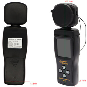 AS803 dijital işık ölçer parlaklık Lux metre test cihazı UV radyometre LCD Illuminometer - Product Image 4