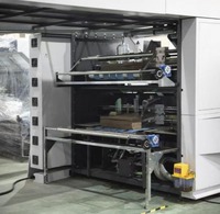 WESTONIX Machine de laminage hydraulique automatique trois-en-un haute vitesse avec système de laminage de carton à cœur PLC, idéale pour le papier et le plastique