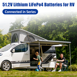 Baterai LiFePO4 51.2V 200Ah Deep Cycle untuk Sistem Tenaga Surya RV Camper Van, Dapat Diisi Ulang, BMS, IP65, Garansi <span class=keywords><strong>3</strong></span> Tahun, 2000 Siklus - Product Image 5