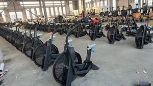 Vélo d'air de fitness haut de gamme <span class=keywords><strong>pour</strong></span> salle de sport commerciale, <span class=keywords><strong>musculation</strong></span>, équipement de fitness, vélo d'air à résistance par ventilateur <span class=keywords><strong>pour</strong></span> l'entraînement - Product Image 5