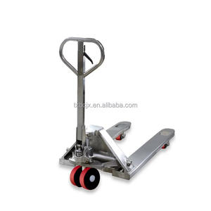 Iso ce יד שנייה <span class=keywords><strong>2</strong></span> טון 3000 ק "ג חומר נירוסטה יד הידראולי מזרן משאיות פו גלגלים מלגזות - Product Image 1