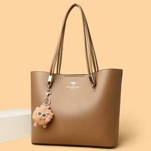 Women's Soft Pu Leather Tote <strong>Bags</strong> Fashion Ladies Handbags Large Capacity Business Daily <strong>Bags</strong> <strong>Solid</strong> Color Women <strong>Black</strong> Tote <strong>Bag</strong> - Product Image 4