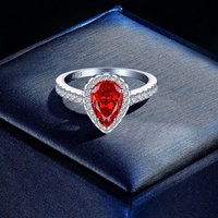 Bague en argent sterling 925 plaqué rhodium, bijou de luxe avec zircon cubique taille rectangle, idéale pour fiançailles, mariage, promesse ou soirée.