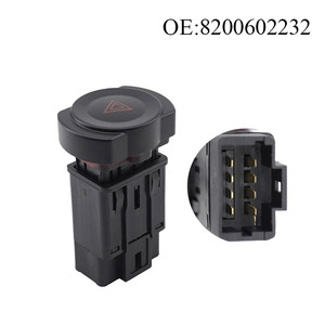 Controlador de Interruptor Automático 8200602232 para Renault 04-12, Interruptor de Luces de Emergencia y Destello de Advertencia - Product Image 2