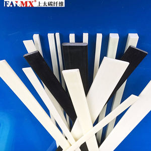 Asta <span class=keywords><strong>in</strong></span> fibra di vetro striscia piatta <span class=keywords><strong>in</strong></span> fibra di vetro barra quadrata, per la casa giardino di <span class=keywords><strong>plastica</strong></span> di supporto striscia di supporto asta accessori - Product Image 5