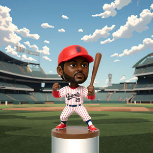 Souvenirs de jeu Bobblehead Star de baseball personnalisés personnalisables avec des logos et des noms Figurines Bobblehead sur mesure - Product Image 1