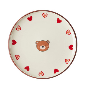 Plato de Cerámica Novedoso 2025: Vajilla Creativa con Diseño de Viento, Apto para Microondas, Resistente a Altas Temperaturas, con Esmalte Bajo Glaseado, para el Hogar - Product Image 5