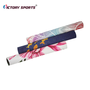 Hot bán phòng tập thể dục thể dục thể thao tập thể dục da lộn sinh thái thân thiện cao su tự nhiên PU Yoga <span class=keywords><strong>Mat</strong></span> - Product Image 3