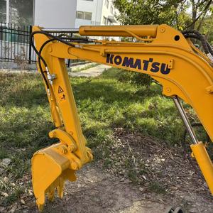 Excavadora de cadenas Komatsu PC20 MR, miniexcavadora amarilla con capacidad de cazo de 0.03m³ - Product Image 3