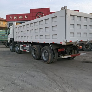 Fabrika Çıkışlı HOWO Damperli Kamyon Arka 8 Tekerlekli Sağdan Direksiyonlu Opsiyonel Afrika İnşaatları İçin İdeal - Product Image 4