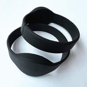 공장 가격 쓰기 가능 및 프로그램 방수 수동 NFC TK4100 팔찌 <span class=keywords><strong>RFID</strong></span> 실리콘/고무 팔찌 - Product Image 3