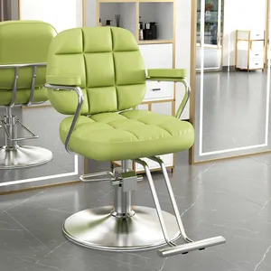 Sièges spéciaux pour salons de coiffure de nouvelles chaises de coiffeur en métal de haute qualité