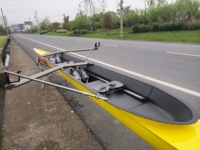 2025 Popular FISA estándar de fibra de carbono bote de remos remo Scull 2X bote de remos doble calavera 2X
