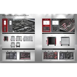 Gabinete de herramientas móvil Kraftwerk BT700 AMARILLO 60/40 7 cajones - Product Image 3