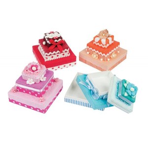 Cartón Cuadrado Multicolor para Pasteles FAVOR, para Suministros de Decoración de Pasteles - Product Image 2