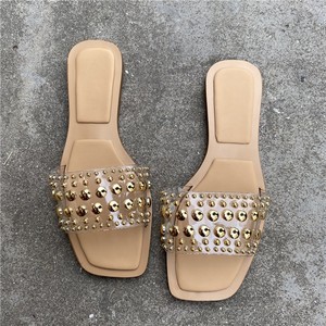 รองเท้าแตะผู้หญิงแบรนด์หรูรองเท้าแตะผู้หญิงรองเท้าแตะส้นแบนรองเท้ายาง - Product Image 2