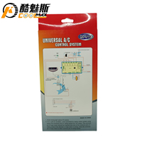 Kit Sistem Kontrol AC Universal QD-U11A Baru, Papan Kontrol Jarak Jauh A/C PCB untuk Suku Cadang AC Split Rumah