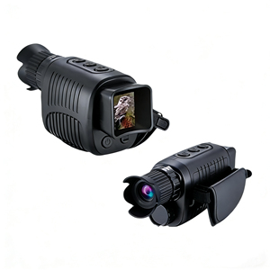 Telescopio Digitale Monoculare per Visione Notturna a Infrarossi, Completamente Nero, con Zoom 10x, per Uso Diurno e Notturno, da Produttori Originali - Product Image 1