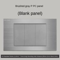 Interrupteur mural tactile en polycarbonate durable, indice de protection IP20, 16A 250V, style moderne, installation facile, 1/2/3/4/5/6 interrupteurs